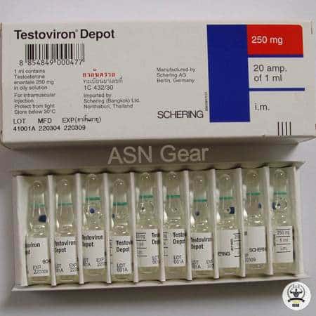 Testoviron Depot Bayer 250 mg Injection