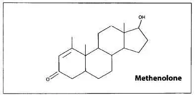 Chemical Structure Of Methenolone